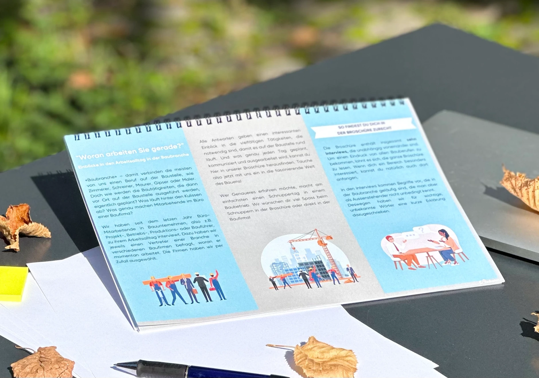 Brochure « Sur quoi travaillez-vous en ce moment ? »