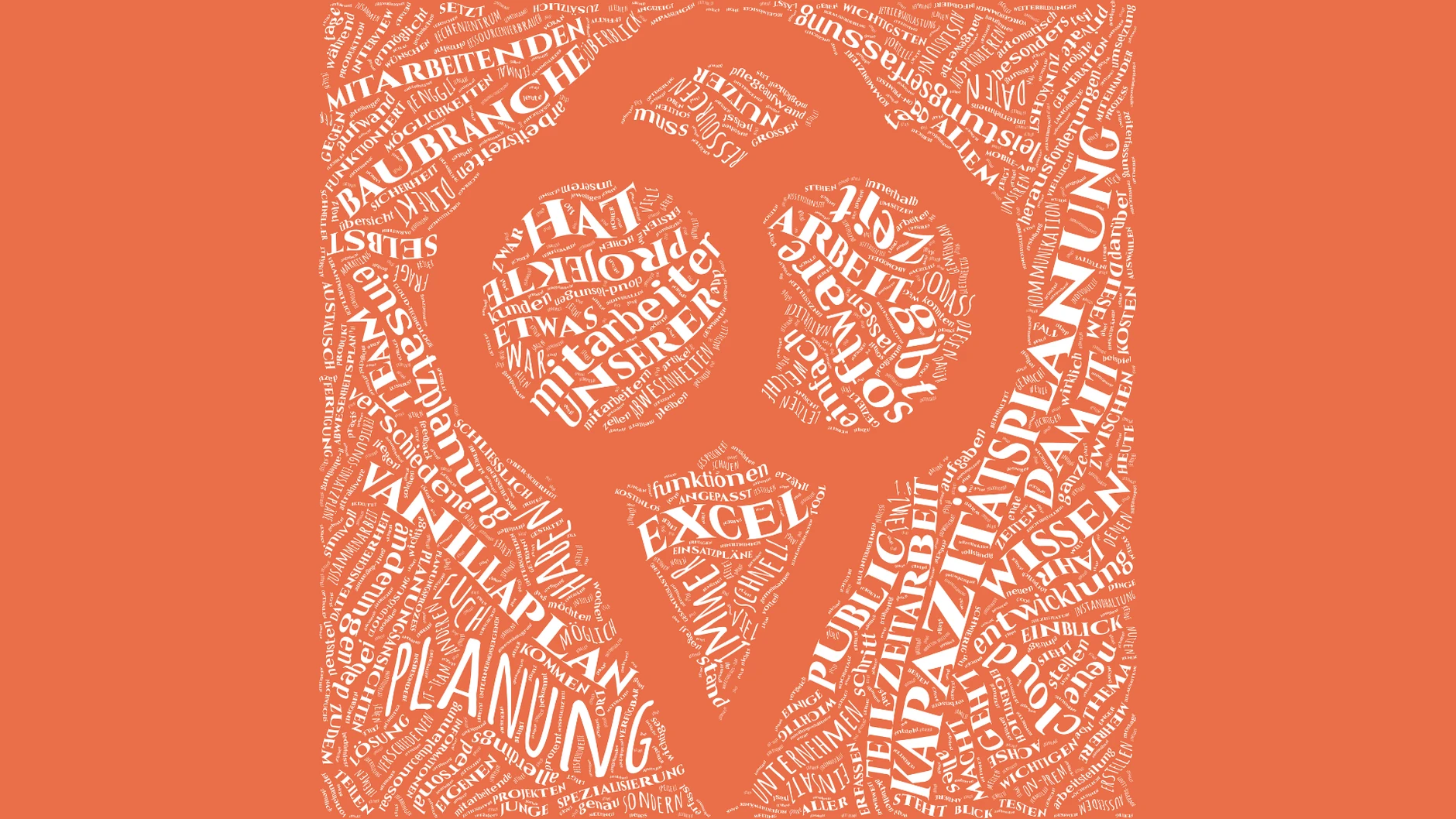 Vanillaplan word cloud