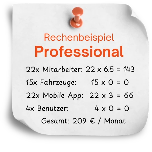 Rechenbeispiel in Euro