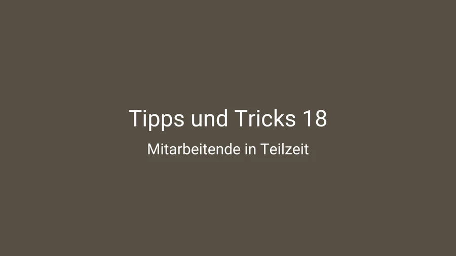 Tipps und Tricks